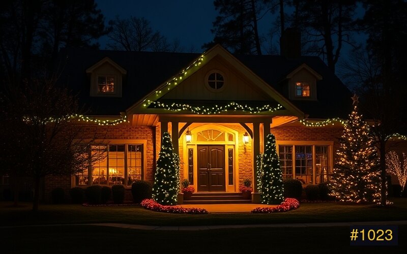 Retirement Communities holiday lighting