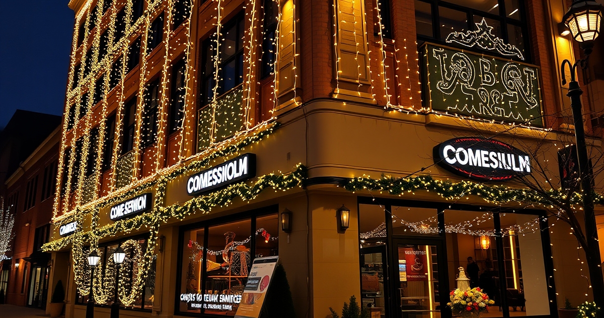 Shopping Center Holiday Lighting in Connecticut: A Commercial Planning Timeline Starting in July